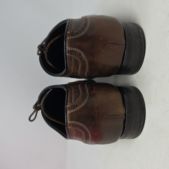To Boot New York Classic Brown Leather Oxfords Mens Size 12 display picture 1